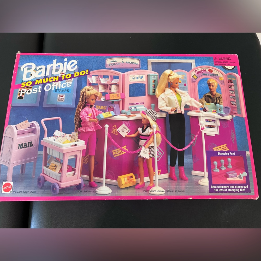 Barbie So Much to Do Post Office playset